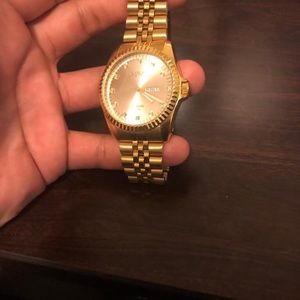 Gold watch